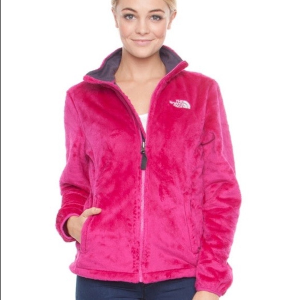 The North Face OSITO Fleece Pink - fuzzy